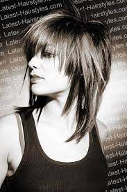 Funky Medium Shag Medium Hair Styles Emo Hair Short Hair Styles