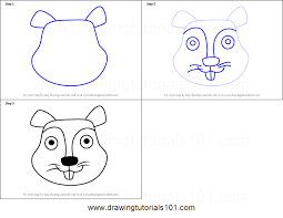 The images above represents how your at the bottom you can read some interesting facts about the squirrel. How To Draw A Squirrel Face For Kids Printable Step By Step Drawing Sheet Drawingtutorials101 Com