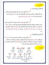 الأعداد المركبة للصف الثامن اللغة العربية مدرسة بصيلة الأساسية المختلطة Facebook