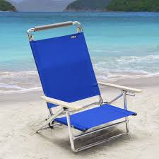 Copa 5 Position Lay Flat Aluminum Beach Chair With Wooden Arms Beach Chairs Folding Beach Chair Lawn Chairs