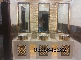 صور مغاسل رخام حمامات Bathroom Mirror Mirror Lighted Bathroom Mirror