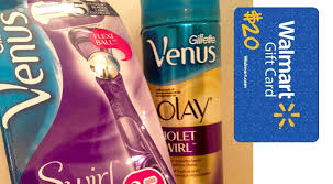 $15 gift certificate during your. Gillette Venus Swirl Walmart Gift Card Giveaway Winner Sassy Dove
