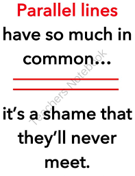 Parallel Lines Poster From Love2learn2day On Teachersnotebook Com 1 Page Math Jokes Nerdy Jokes Math Quotes
