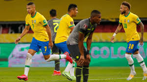 The country was named after the brazilwood tree 'pau brasil'. Brazil Vs Ecuador Football Match Summary June 4 2021 Espn