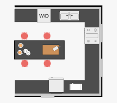 You'll find pictures of empty kitchens as well as kitchens with delicious food in it. Kitchen With Center Island Cocina En Planta Png Transparent Png Transparent Png Image Pngitem