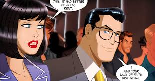 Lois Lane Friday: Art of the Day: Lois and Clark