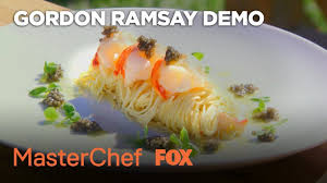 Gordon Ramsay Demonstrates How To Prepare A Lobster Dish Season 8 Ep 17 Masterchef Youtube Masterchef Recipes Lobster Dishes Gordon Ramsay