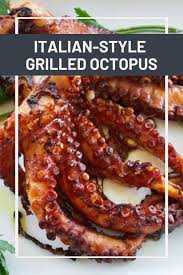 Grilled Octopus With Chili Herb Oil Recipe Recipe Best Seafood Recipes Octopus Recipes Seafood Recipes