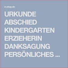 Details Zu Urkunde Abschied Kindergarten Erzieherin Von Design Ideen