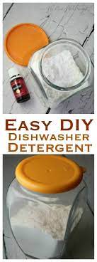 Easy Diy Homemade Dishwasher Detergent Diy Dishwasher Detergent Homemade Dishwasher Detergent Diy Detergent