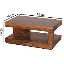 finebuy table basse en bois de sheesham massif 90 x 60 cm avec plateau en bois amazon fr cuisine tea table design table decor living room wood table design