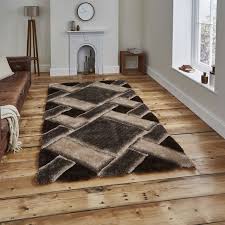 Noble House Nh 9716 Beige Brown Rug Brown Rug Home Rugs Shaggy Rug