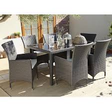 Monte Carlo 7 Piece Dining Set Outdoor Patio Set 7 Piece Dining Set Patio Set