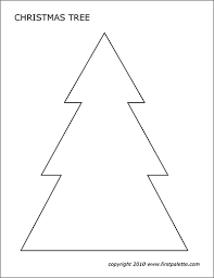 A great way to add a finishing touch to diy gifts, treats, decorations and more. Christmas Tree Templates Free Printable Templates Coloring Pages Firstpalette Com