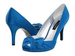 Nina Forbes Blue Wedding Shoes Wedding Shoes Blue Heels Wedding Shoes Bow
