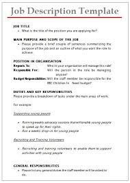 Supports paper sizes up to 12 x 18. Job Description Templates 10 Printable Pdf Word Formats Job Description Template Job Description Job