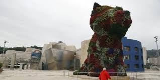 Zinc alloy sculpture after american contemporary visual artist jeff koons titled baloon rabbit from 2019. The Guggenheim In Bilbao Seeks Patron For Jeff Koons Puppy Archyde