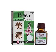 1 x bigen powder hair colorant bigen permanent hair color is ideal for those looking for long lasting 100% gray coverage or to enhance their natural hair color. Buy Bigen Permanent Powder Hair Dye B Brown X 3 Box Eromman