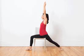 10 Chair Yoga Poses For Home Practice Chair Pose Yoga Yoga Poses Basic Yoga Poses