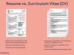 Note that the differences listed here are this academic cv was written by g. The Difference Between A Resume And A Curriculum Vitae