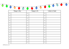 Maybe you would like to learn more about one of these? Free Christmas List Template Customize Online Print At Home