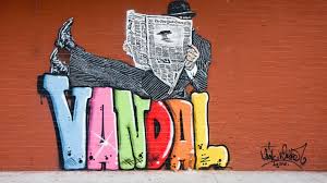 Graffiti fonts are essentially letters that are scraped, scrawled, decorated or marked in any surface. 14 Street Art Terms Illustrated Mental Floss