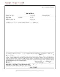 Contractor Bid Proposals Templates Form Free Proposal Template Estimate Template Proposal Templates