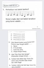 Ilmu fisika juga menjelaskan bahwa tinggi rendahnya nada ditentukan oleh jumlah getar tiap detik (frekuensi) dari benda yang bergetar. Soal Spdp Kls 4 Tempo Rendah Nada Jawabanku Id