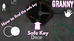 All Locations Of Safe Key In Granny Horror Game V1.7|| Safe Key Location In  Granny. - Youtube