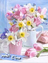 صباح الخير على من يحملن رائحة الزهور في البيوت صباح الخير للجدات للبركات وروائح beautiful flower arrangements flower arrangements spring flowers