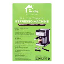 Check spelling or type a new query. Buy E Lite Fully Automatic Espresso Coffee Machine Eem 020 Online At Special Price In Pakistan Naheed Pk