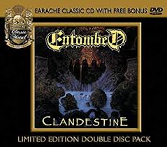 Stranger beneath the collonades of fear deep below his halls in the endless realms of i inside the entombed. Entombed Clandestine Amazon Com Music
