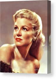 Claire Trevor, Vintage Actress #3 Canvas Print