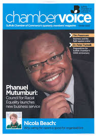 Delighted that the next edition of Suffolk Chamber of Commerce is ready to  go off to the printers, whilst the new digital version is also being  finalised.