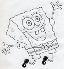How To Draw Spongebob Step By Step Funny Sketch And Picture How To Draw Spongebob Draw Funny Spongebob Drawings Funny Sketches Easy Cartoon Drawings