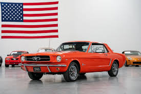 Image result for Poppy Red 1965 Mustang