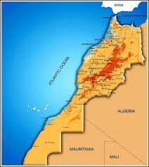Image Result For Morocco And Neighbouring Countries Map Morocco Tours Morocco Meknes