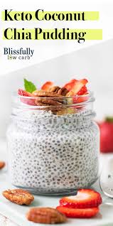 Keto Chia Pudding Blissfullylowcarb Com Recipe Keto Chia Pudding Healthy Snacks Recipes Coconut Chia Pudding