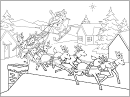 Petras Weihnachtsseiten Weihnachtsfarben Weihnachtsmalvorlagen Santa Und Rentier