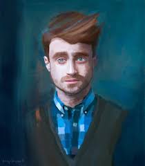 I tried to paint Daniel Radcliffe. : r/nextfuckinglevel