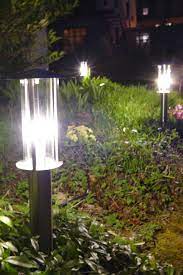 4 stuck edelstahl wegeleuchten mit erdspiess led lampen garten lampen garten gartenbeleuchtung