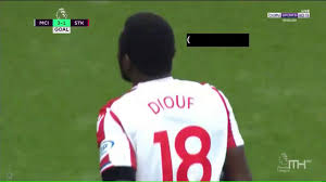 Attaquant de soutien, attaquant pivot. Man City 7 2 Stoke City 2017 Mame Biram Diouf Performance Parcelles365 Youtube