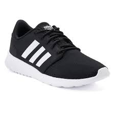 Black And White Tennis Shoes Womens Adidas Qt Racer Women S Sneakers Black Athletic Shoes Women Shoes Adidas Shoes Women
