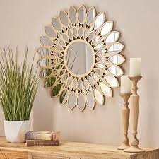 Danae Glam Flower Wall Mirror Gold Finish Gold Wall Decor Gold Mirror Wall Gold Metal Wall Art Come to kohl's for wall decor and wall art, including photography, wall signs, decorative clocks and mirrors. danae glam flower wall mirror gold