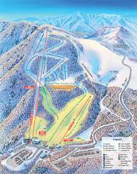 Trail Map Cataloochee Ski Area Maggie Valley Nc Ski Area Trail Maps