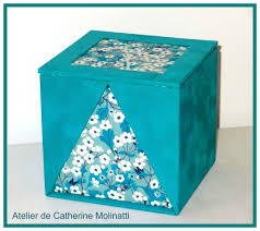 Cartonnages D Ete L Atelier De Catherine Bouley Molinatti Reims Cartonnage Cartonnage Boite Boite En Tissu