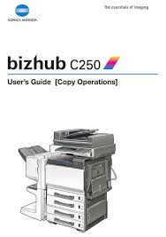 Konica minolta bizhub 250 provide superior image quality either copying … Konica Minolta Bizhub C250 User Manual Pdf Download Manualslib