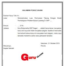 Mungkin contoh judul skripsi di bawah ini bisa menginspirasi. Lembar Pengesahan Best Practice Info Pendidikan Terbaru