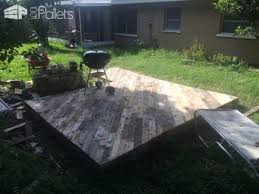 Check spelling or type a new query. Patio Deck Out Of 25 Wooden Pallets 1001 Pallets