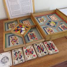 Antique French Game Jeu Du Nain Jaune The Yellow Etsy Vintage Games French Games Dwarf Games